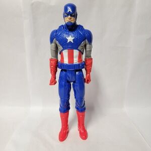 12" Marvel Captain America Action Figure 2014 Hasbro Toy Collectible